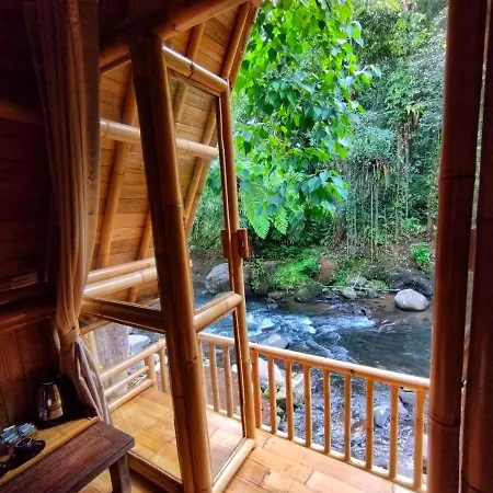 Aksha Riverside Ubud Tampaksiring Exterior photo